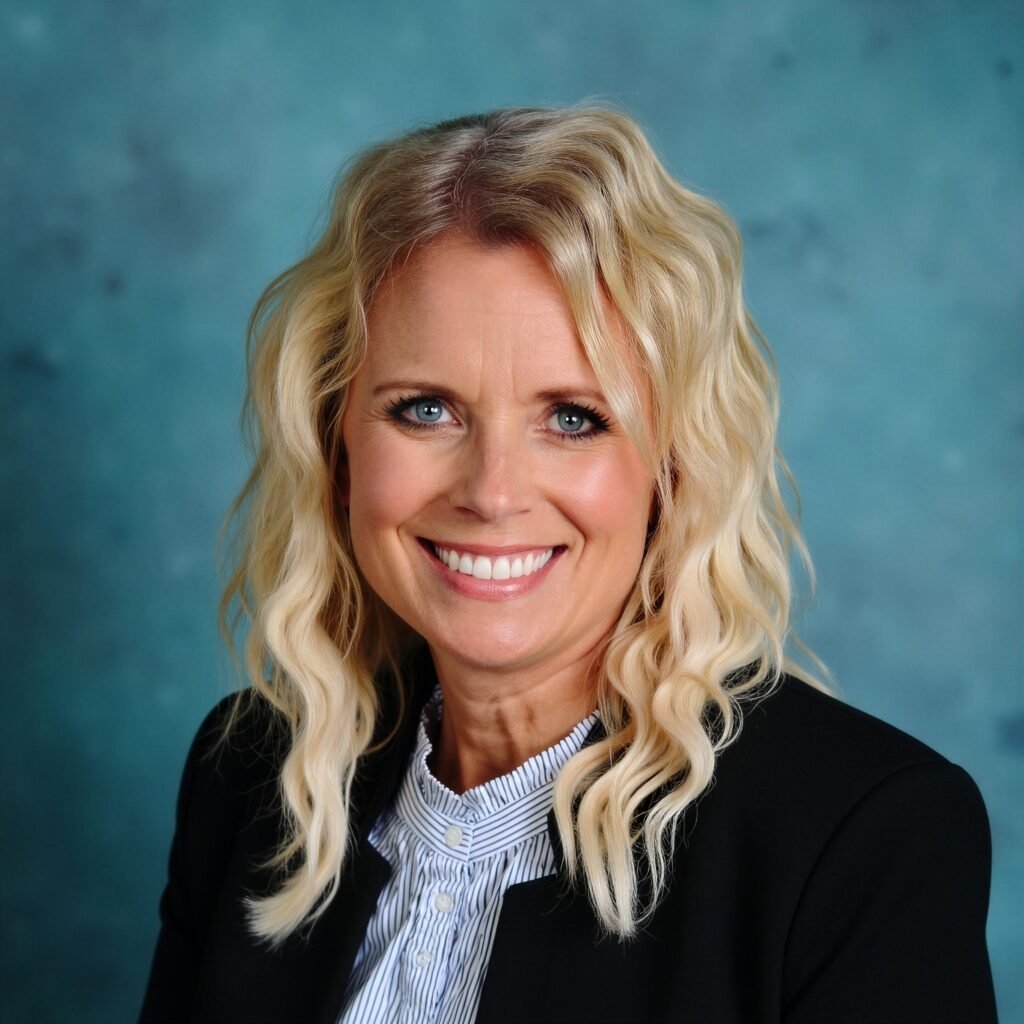 Shari Erdman, CEO of Reell Precision Manufacturing, headshot for Purpose Fueled Special Guest Feature