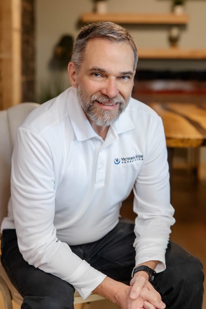 Tory Bjorklund, CEO of Victoria Fide Consulting, headshot for Purpose Fueled VIP Spotlight